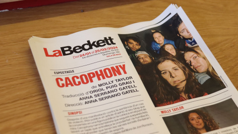 'Cacophony', la primera producció pròpia de la Beckett del 2024.