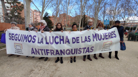 Multitud de asociaciones se han movilizado para recordar a las mujeres víctimas del franquismo.