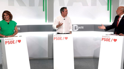 Tres candidatos en las primarias del PSOE