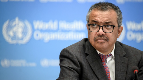 El director general de la Organización Mundial de la Salud, Tedros Adhanom Ghebreyesus.