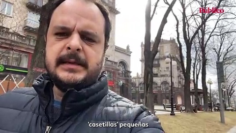 Alberto Sicilia, enviado especial a Kiev: "Por las calles hay muchos civiles con Kalashnikovs"