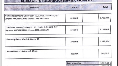 El alcalde de Ourense adquirió personalmente con fondos municipales ordenadores y cámaras en El Corte Inglés por 8.700 euros