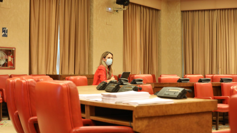 17/11/2021 Cayetana Álvarez de Toledo, en la Comisión de Ciencia, Innovación y Universidades del Congreso de los Diputados