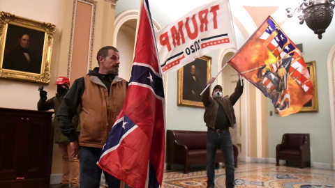 Simpatizantes de Trump en el asalto al Capitolio