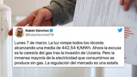 "¿De verdad no se puede hacer nada?": indignación por el precio de la luz, a rebufo del gas