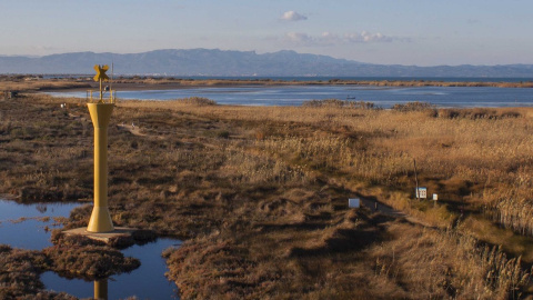 Vistes del passeig fluvial des del mirador de Zigurat