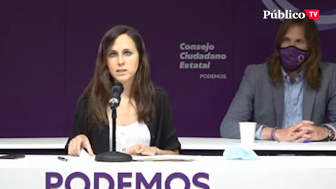 Belarra señala las elecciones autonómicas y municipales de 2023 como "un gran reto" para Podemos