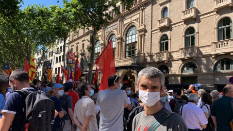 Roger Español a la protesta.