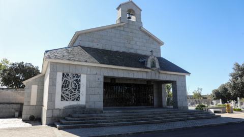 El panteón de Mingorrubio, en El Pardo (Madrid), donde será inhumado el cuerpo del dictador Francisco Franco tras su exhumación del Valle de los Caídos. E.P./Jesús Hellín