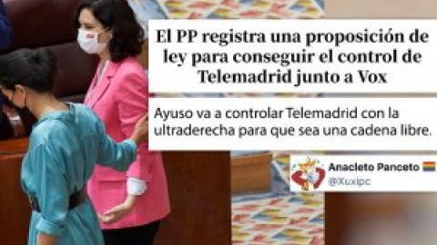 "La libertad era esto": críticas al movimiento de Ayuso para controlar Telemadrid