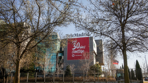 Edificio de Telemadrid, en una imagen de archivo.