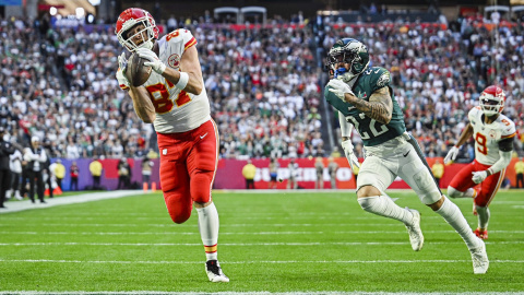 Foto de archivo del partido de la Super Bowl de 2023 entre Philadelphia Eagles y Kansas City Chiefs, a 12 de febrero de 2023.