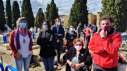 Pérez Garijo asiste al inicio de la primera exhumación de víctimas del franquismo en el cementerio de Alicante.