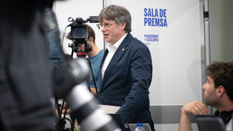 El expresident de la Generalitat de Catalunya, Carles Puigdemont, en una imagen de archivo.