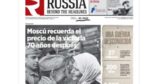 Publicación de Russia Beyond distribuidas por el diario 'El País'.