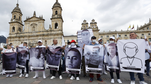 (07/03/2022) Exguerrilleros llegan a Bogotá para pedir que acabe la violencia contra ellos