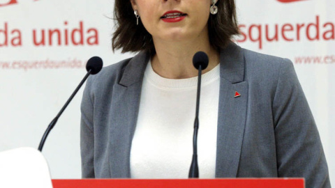 Eva Solla, coordinadora general de EU /Izquierda Unida