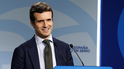 El vicesecretario de Comunicación del PP, Pablo Casado - EFE