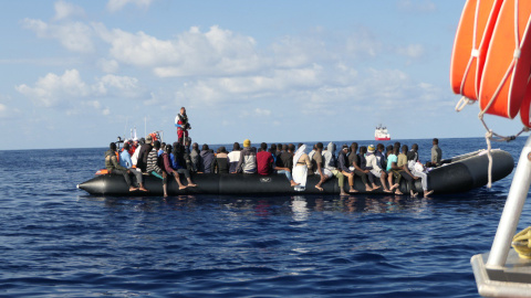 Rescate del 'Ocean Viking' - TWITTER/@MSF_SEA