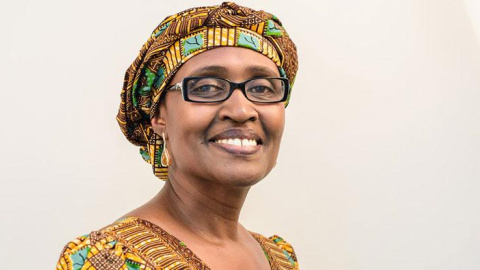 La directora ejecutiva de Oxfam Internacional, Winnie Byanyima