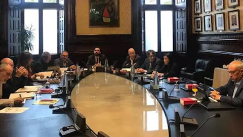 22/10/2019 - Reunión de la Mesa del Parlament. / EUROPA PRESS