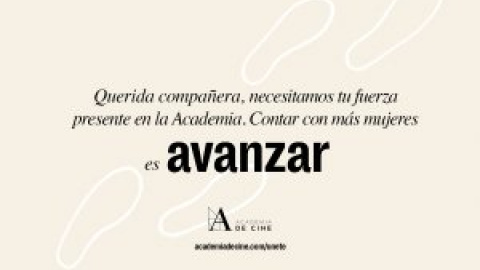 La Academia de Cine promueve una iniciativa a favor de la igualdad: solo el 32% de sus integrantes son mujeres