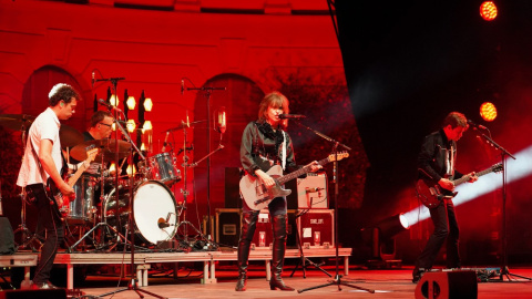 01/07/2024 - Els Pretenders, al concert que van fer dilluns als Jardins de Pedralbes.