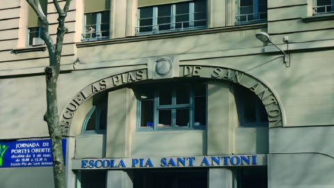 Una Escola Pia de Barcelona. (Archivo).