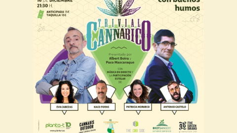 Cartel de 'Una comedia con buenos humos'.