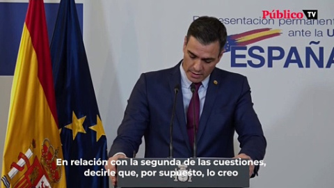 Pedro Sánchez: "Por supuesto que creo que el rey Juan Carlos tiene que dar explicaciones"