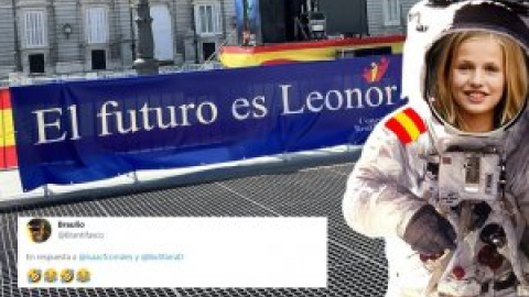 "El futuro es Leonor": cachondeo en Twitter con un evento que conmemoraba el séptimo aniversario de la coronación de Felipe VI