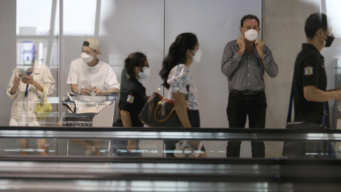 Aeropuerto de Suvarnabhumi, en Samut Prakan (Tailandia).