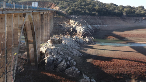 Pantano de Ricobayo, en Zamora.