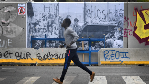 Obra caía del muro de Berlín