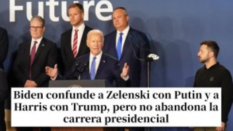 Biden la vuelve a liar y llama Putin a Zelenski y se refiere al "vicepresidente Trump" en lugar de Kamala Harris: "Semana clave, decían..."