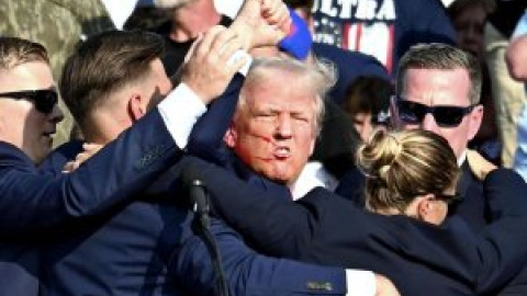 Donald Trump, herido leve tras ser tiroteado en un acto de campaña en Pensilvania