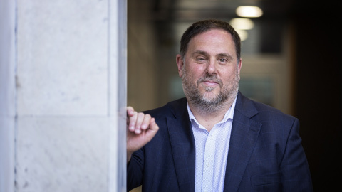 El presidente de ERC, Oriol Junqueras.