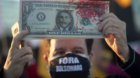 Protesta contra Bolsonaro