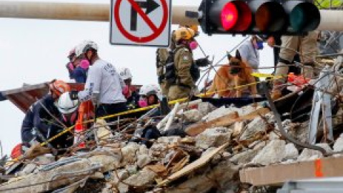 Suben a 16 los muertos en el derrumbe de Miami y baja la esperanza de encontrar supervivientes