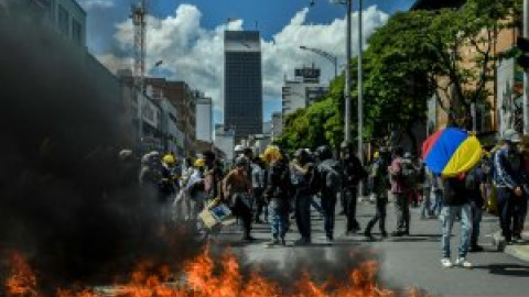 Nuevos enfrentamientos entre los manifestantes y la Policía en Colombia