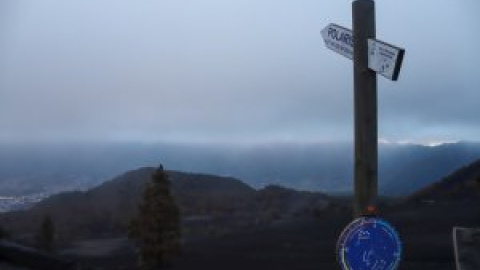 El volcán de La Palma sigue sin registrar ningún tipo de emisión pero su cono se eleva seis centímetros