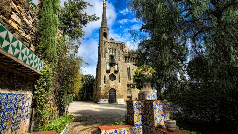 Una imatge de la Torre Bellesguard