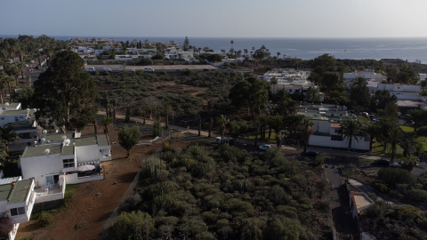 Vistas a la urbanización Carabela de Ten Bel, en la izquierda de esta fotografía tomada en febrero de 2022