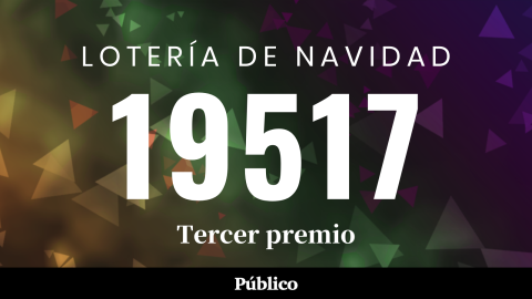 El 19517, el tercer premio del sorteo