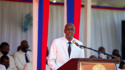 Fotografía de archivo del 18/05/2021 del presidente de Haití, Jovenel Moise.