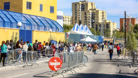 Centro de Internamiento de Extranjeros (CIE) de Aluche.