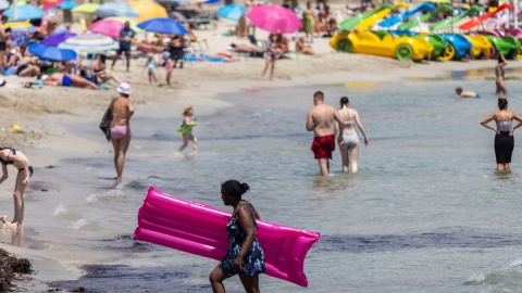 Playa turistas