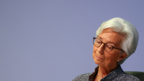 Cristine Lagarde, presidenta del Banco Central Europeo, en una imagen de archivo.