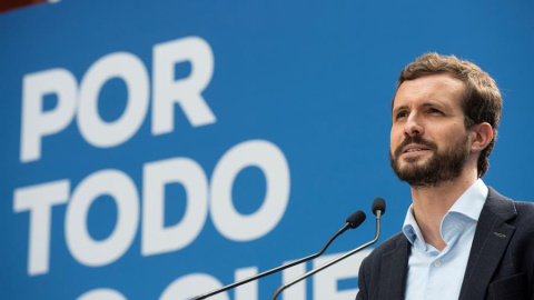 El candidato a la presidencia del Gobierno del PP, Pablo Casado./ EFE