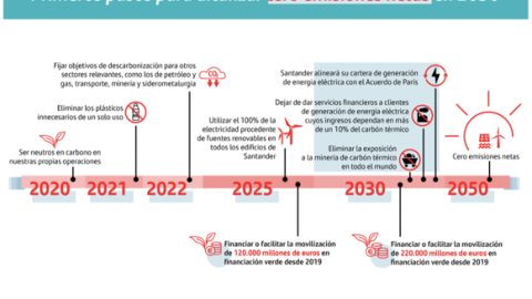 Gráfico cero emisiones netas